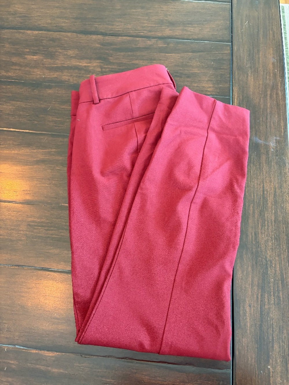✨ J.Crew Mercantile Red Tailored Pants | Size 6 | Workwear Staple